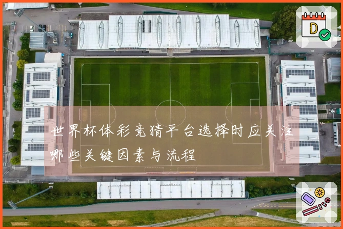 世界杯体彩竞猜平台选择时应关注哪些关键因素与流程